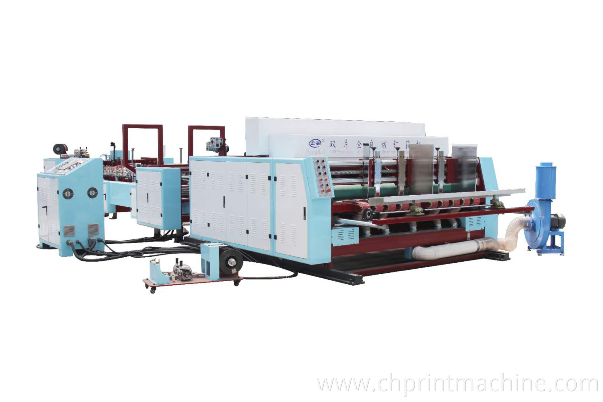 2500 Double pieces automatic stitching machine for carton box